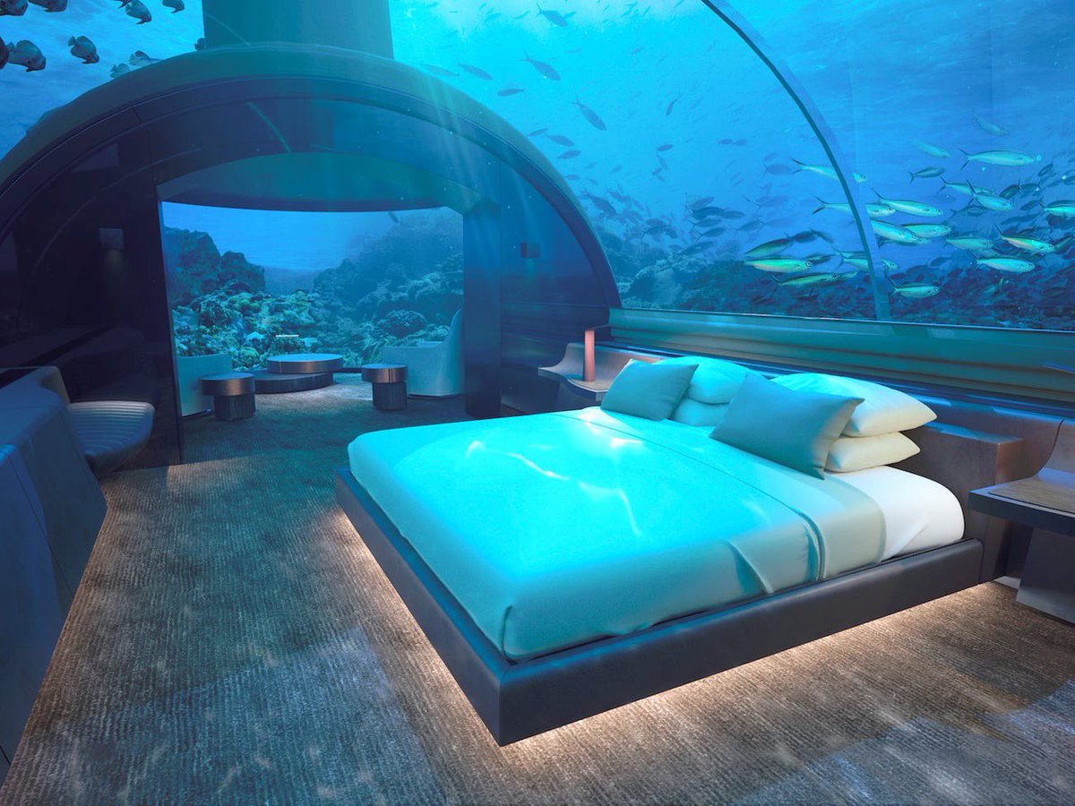 findrnr's tweet photo. The Muraka at Conrad Maldives

A 2 level above water and below water suite experience https://t.co/hw0OPVuZTF