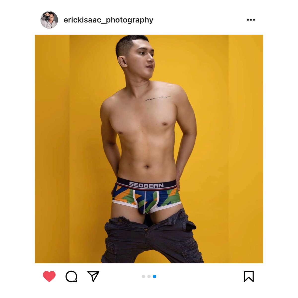 seobeanph's tweet photo. Spotted on IG! Vlad is spotted wearing our bestselling stretchable and quick dry, low rise boxer briefs in houndstooth print. Use #seobeanph to get spotted.

Grab this pair of boxer briefs at https://t.co/u4uCvOtUqW

#nasalazadayan #lazada9birthday https://t.co/C86Lfiro35