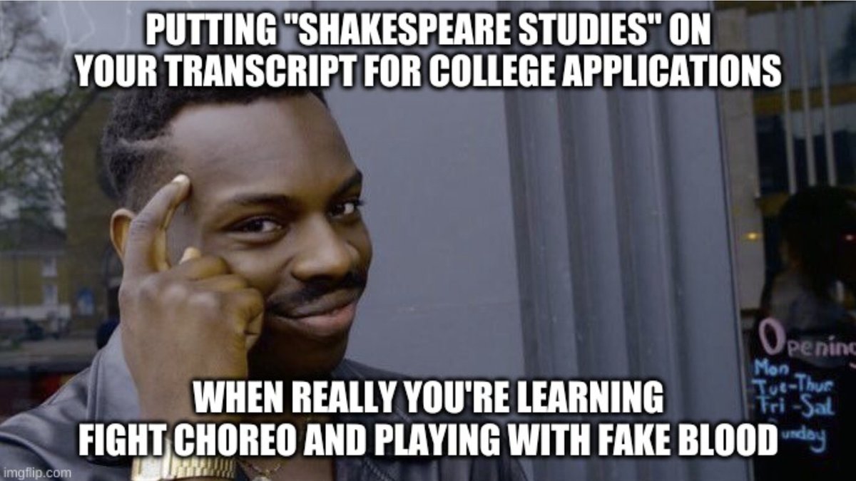 WestPoShakes's tweet photo. Email your counselor and tell them you need more Shakespeare in your schedule! #KeepShakesStudiesAlive https://t.co/6p3HI9C6Mb