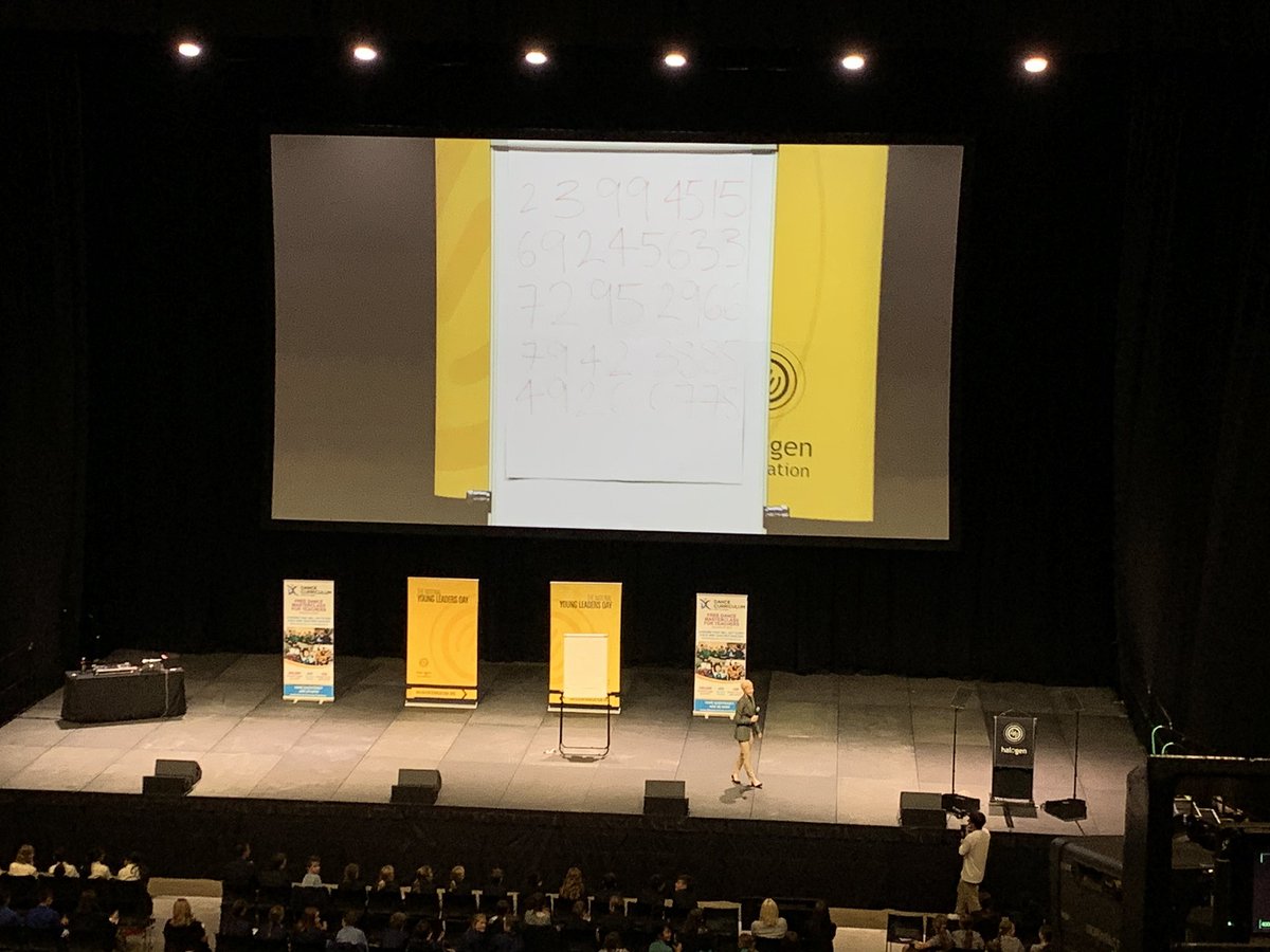 xela_k's tweet photo. Anastasia Woolmer - Australian ‘Memory’ Champion inspiring us with her story #NYLD2021 #atCHPSthisweek https://t.co/B0CNVofnWJ