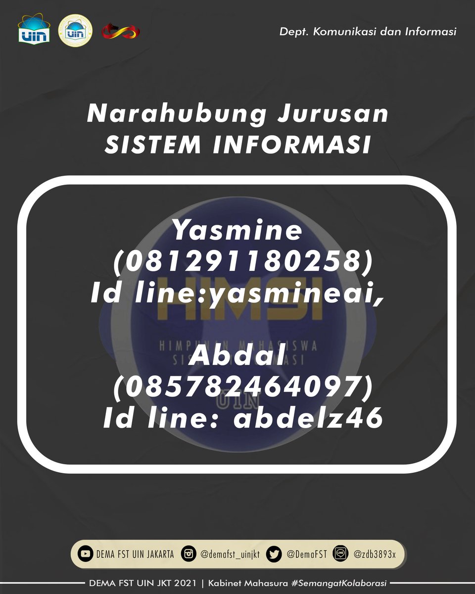 DEMA FST UIN JAKARTA tweet media