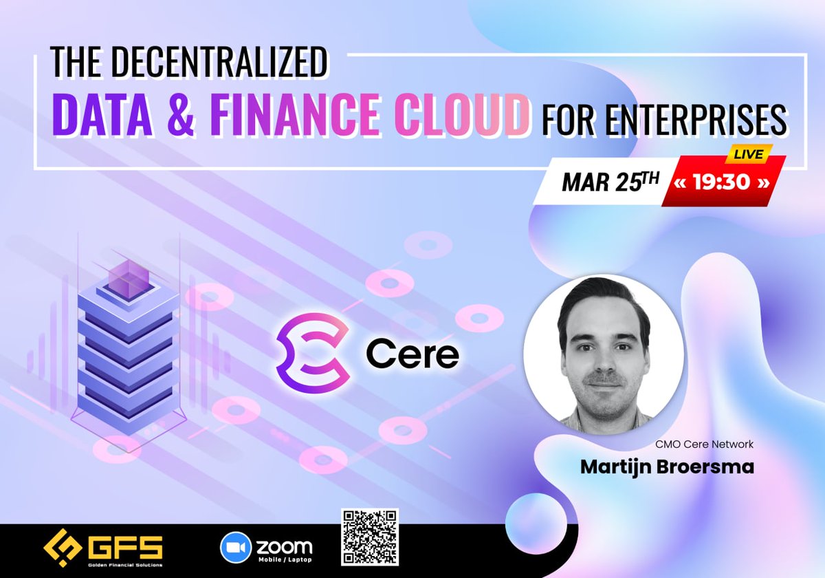 GFI_Ventures's tweet image. 📌 GFS Group will have a live Online Meetup session with @cerenetwork
🔥 Venue: us02web.zoom.us/j/82171563260?…
⏰ Time: 19:30 - 25th Mar, 2021 (GMT+7)
🎁 Get more infor &amp;amp; earn prizes!