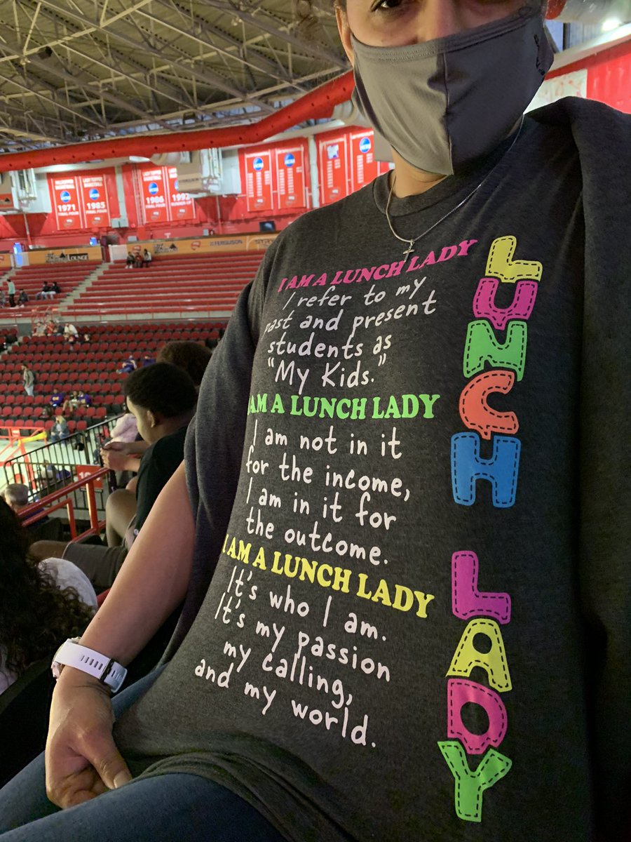 DallaEmerson's tweet photo. @BghsLunch what an amazing night representing the babies we feed everyday. Way to go @PurplesHoops !!! https://t.co/ZdtPuf1dBs