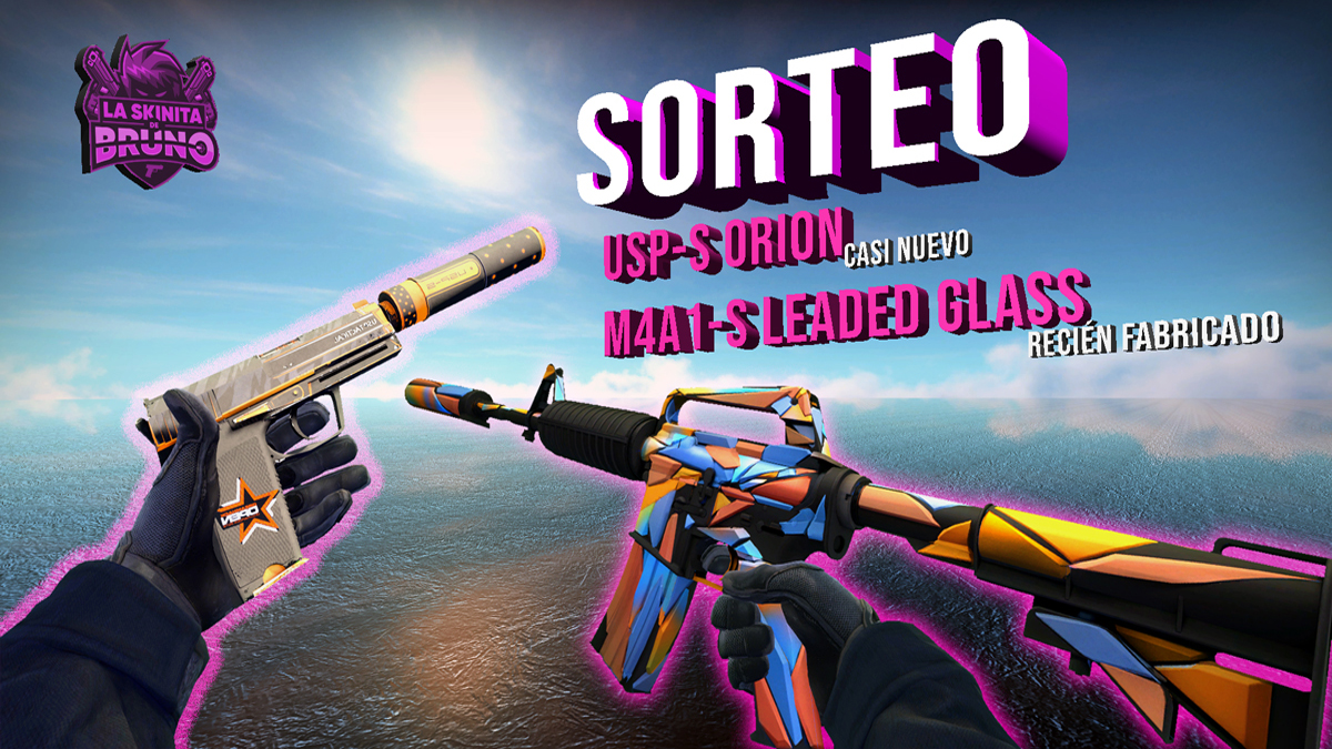 jomanfps's tweet photo. Desde que entré a @malvinas_gaming, el apoyo ha sido increíble, por eso quiero retribuirlo❤️

🎁 SORTEO PARA 2 GANADORES
🔥USP-S | Orion MW
🔥M4A1-S | Leaded Glass FN

Pasos:
✅ RT
✅ Seguir @jomanfps
✅ Seguir https://t.co/8SoYINwh5O y https://t.co/CtCsBCe9nd
✅ Menciona 1 amigo https://t.co/PHwEhY7al7