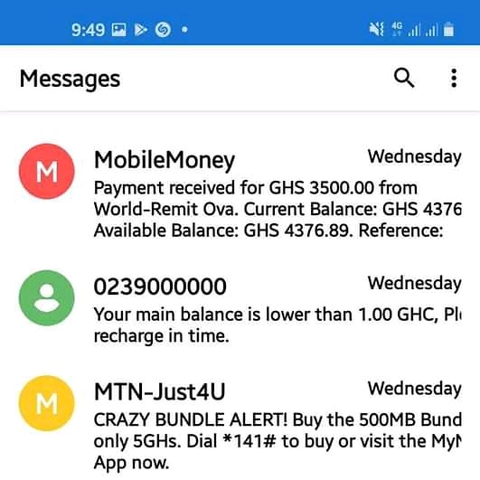 Abraham41534837's tweet photo. @SneakerNyame_ *COME LET SHARE SOME PERCENTAGE. IS MOBILE MONEY CREDIT CARD LOADING*

*If anyone here who is interested in the world remit mobile money loading can call or pm me rightnow to know more about it, World remit is an easier way to get money instantly through your mobile money account https://t.co/LXTalc4HUT