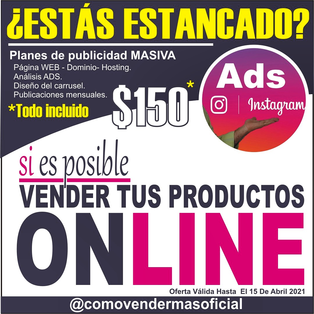 como_vendermas's tweet photo. NUESTRA GRAN OFERTA PARA EL MES DE MARZO, llego el momento de proyectar tus ventas. Enviamos un mensaje y nos pondremos en contacto contigo para acelerar tu proceso de comercialización
.
.
#comovendermasoficial #ofertas #ventas #marzo #ads #paginasweb #dominios #hosting #Caracas https://t.co/6ttsj8obYM