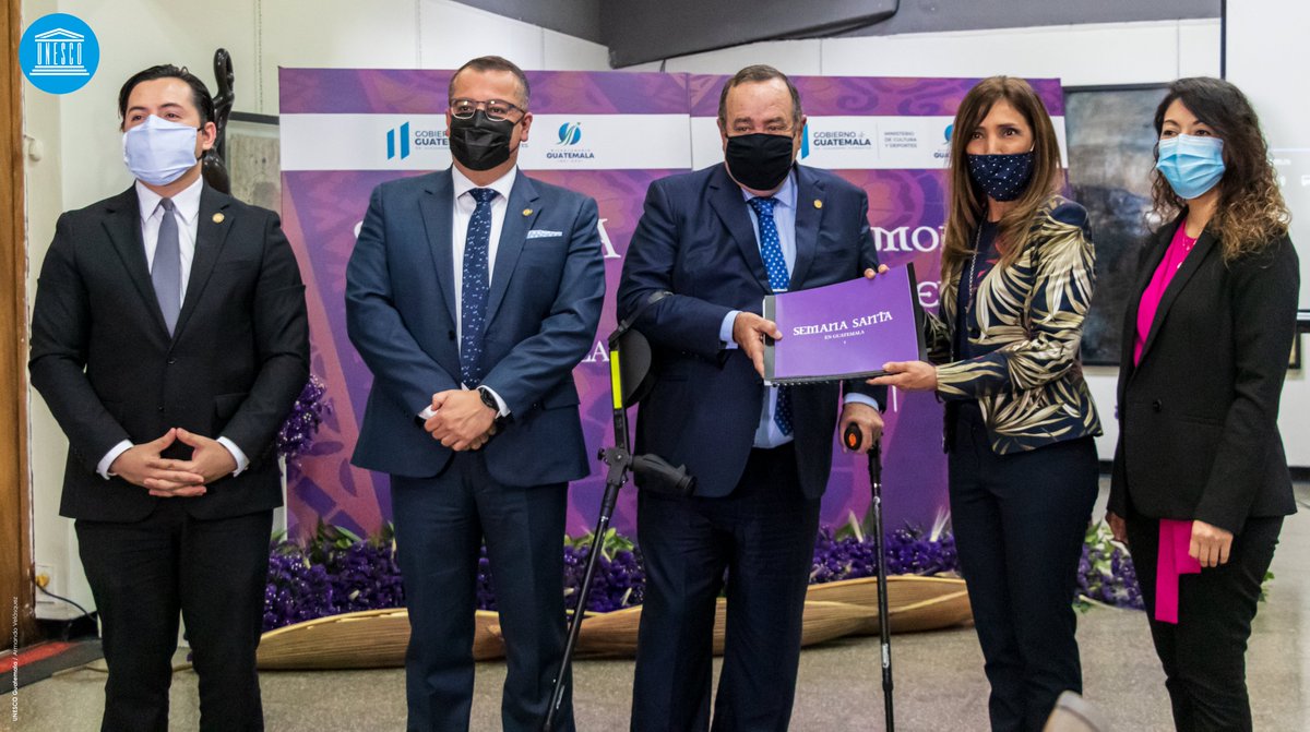 Expediente de nominación de la #SemanaSanta de #Guatemala🇬🇹, para inclusión en Listado de Patrimonio Cultural Inmaterial de la Humanidad de la @UNESCO.