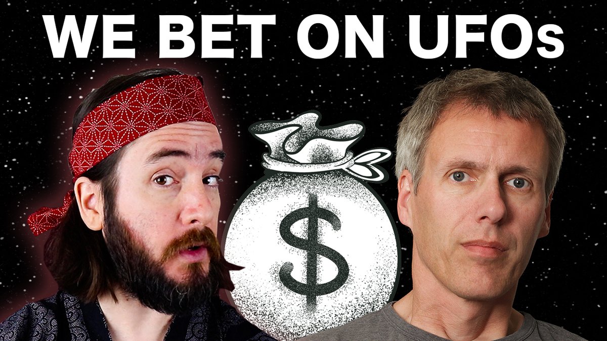 I Just Bet Money on UFO Disclosure With <a href="/MickWest/">Mick West</a> 

Check it out: youtu.be/hwFZoiOdTKU
