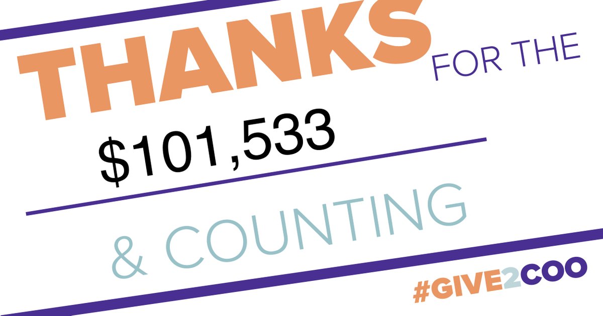 USiouxFalls's tweet photo. Over $100,000 has been given to @usiouxfalls from 158 donors. We are SO grateful for a #COOmmunity that is committed to serving the needs of our students.
Now it’s your turn to #GIVE2COO!
https://t.co/jviipREDlb https://t.co/9hTT2gIN40