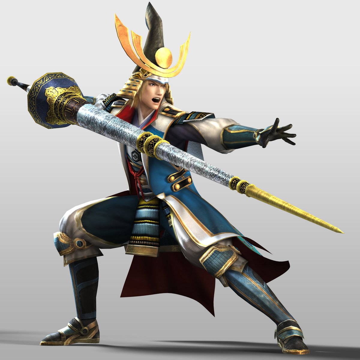 Nagamasa Azai:I enjoyed the bolder, fresher look for him at first glance but upon closer inspection he looks like the cringy banana fuck from Fire Emblem Warriors?fuck you/10