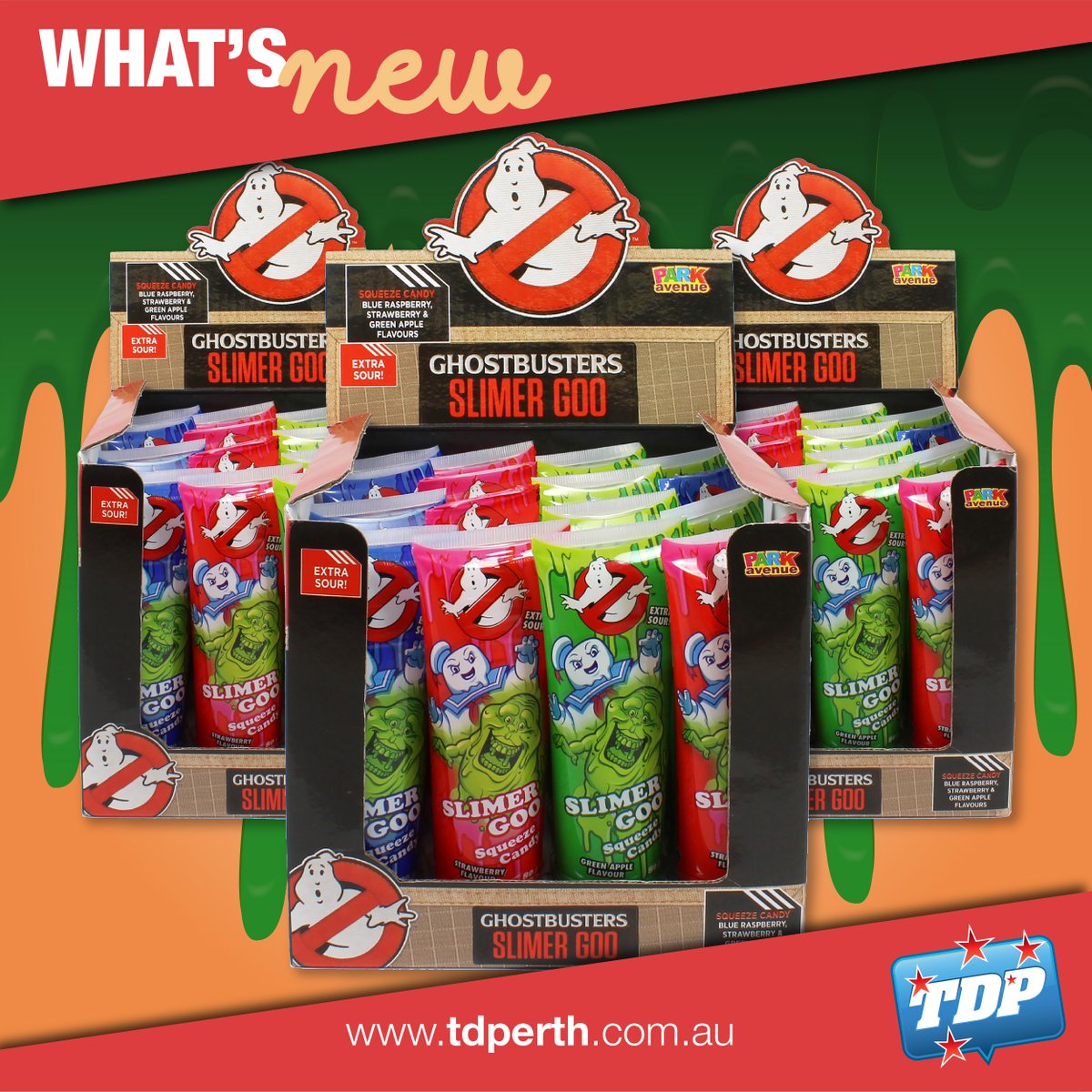 tdperth's tweet photo. 🆕 to TDP! Ghostbusters Slimer Goo - From Park Avenue
Shop online: https://t.co/nIFgXJiMIR
-------------
📞 Call: (08) 9351 9800
📧 Email: enquiries@tdperth.com.au
#tdperth #thedistributors #WADistributors #whoyagonnacall #ghostbusters #slimergoo https://t.co/MkmMpPsJRl