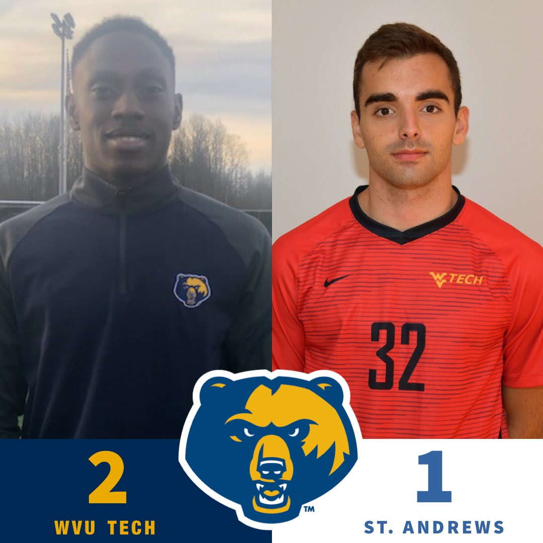Two second half goals from Layomi Ogunfowora and five stops in goal from Lucas Rivera helped lift #WVUTech past St. Andrews 2-1 Wednesday evening.