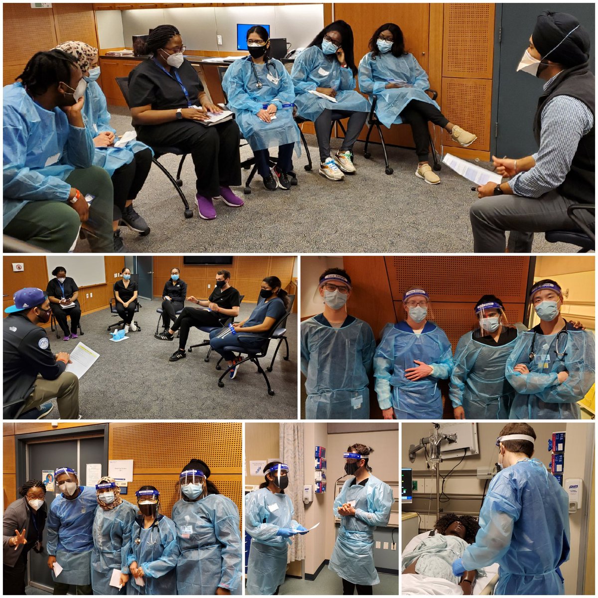 MSingh_MD's tweet photo. @Jacobi_EM SIM Crew running our second cohort of @CSOM_Official students through their Transition To Residency course #SimulationSavesLives #Debriefing #USGuidedIVs #IO #Intubation #LMA #BVM #ACLS #EMConf #SophieDavisAlumni @CityCollegeNY #MatchWeek2021 #MedStudentTwitter https://t.co/ClwMFY7X7K