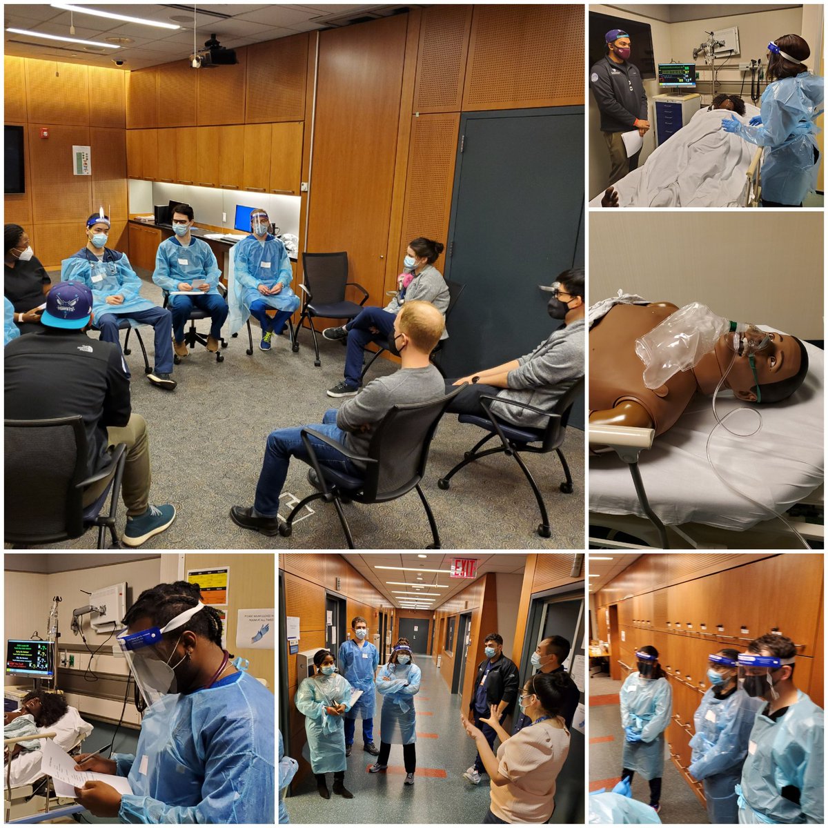 MSingh_MD's tweet photo. @Jacobi_EM SIM Crew running our second cohort of @CSOM_Official students through their Transition To Residency course #SimulationSavesLives #Debriefing #USGuidedIVs #IO #Intubation #LMA #BVM #ACLS #EMConf #SophieDavisAlumni @CityCollegeNY #MatchWeek2021 #MedStudentTwitter https://t.co/ClwMFY7X7K