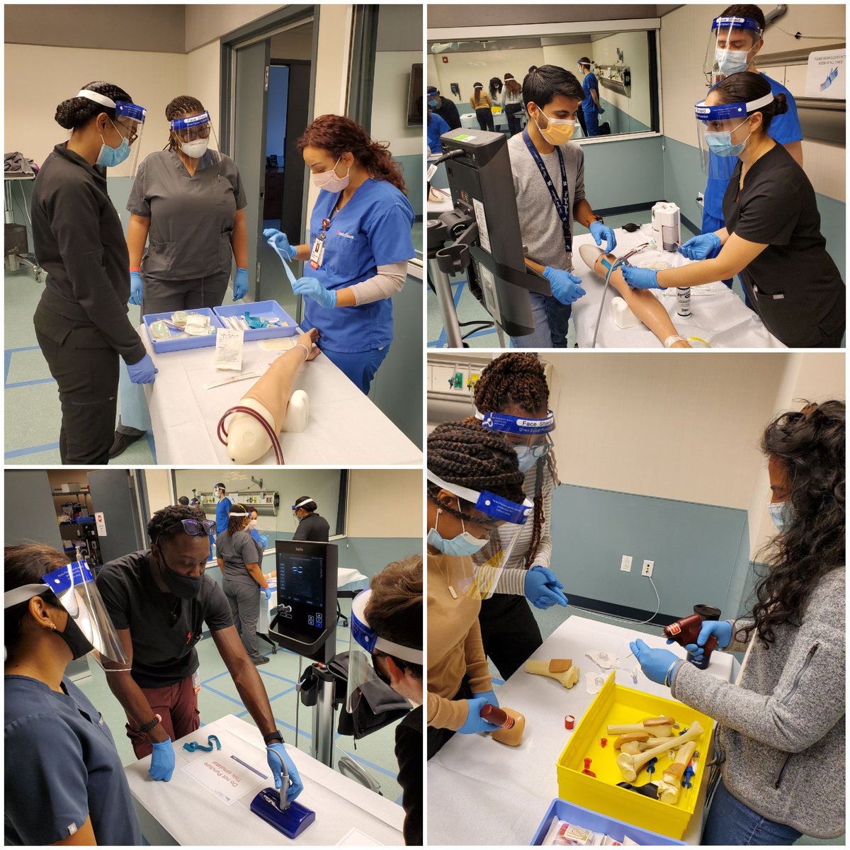 MSingh_MD's tweet photo. @Jacobi_EM SIM Crew running our second cohort of @CSOM_Official students through their Transition To Residency course #SimulationSavesLives #Debriefing #USGuidedIVs #IO #Intubation #LMA #BVM #ACLS #EMConf #SophieDavisAlumni @CityCollegeNY #MatchWeek2021 #MedStudentTwitter https://t.co/ClwMFY7X7K