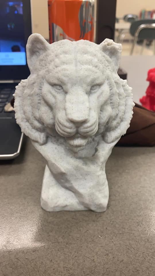Enotepad_china's tweet photo. Amazing printing ! Marble pla filament 
#3dprint #3dprinting #3dprinted #3dprinter https://t.co/0Z0Mgig677