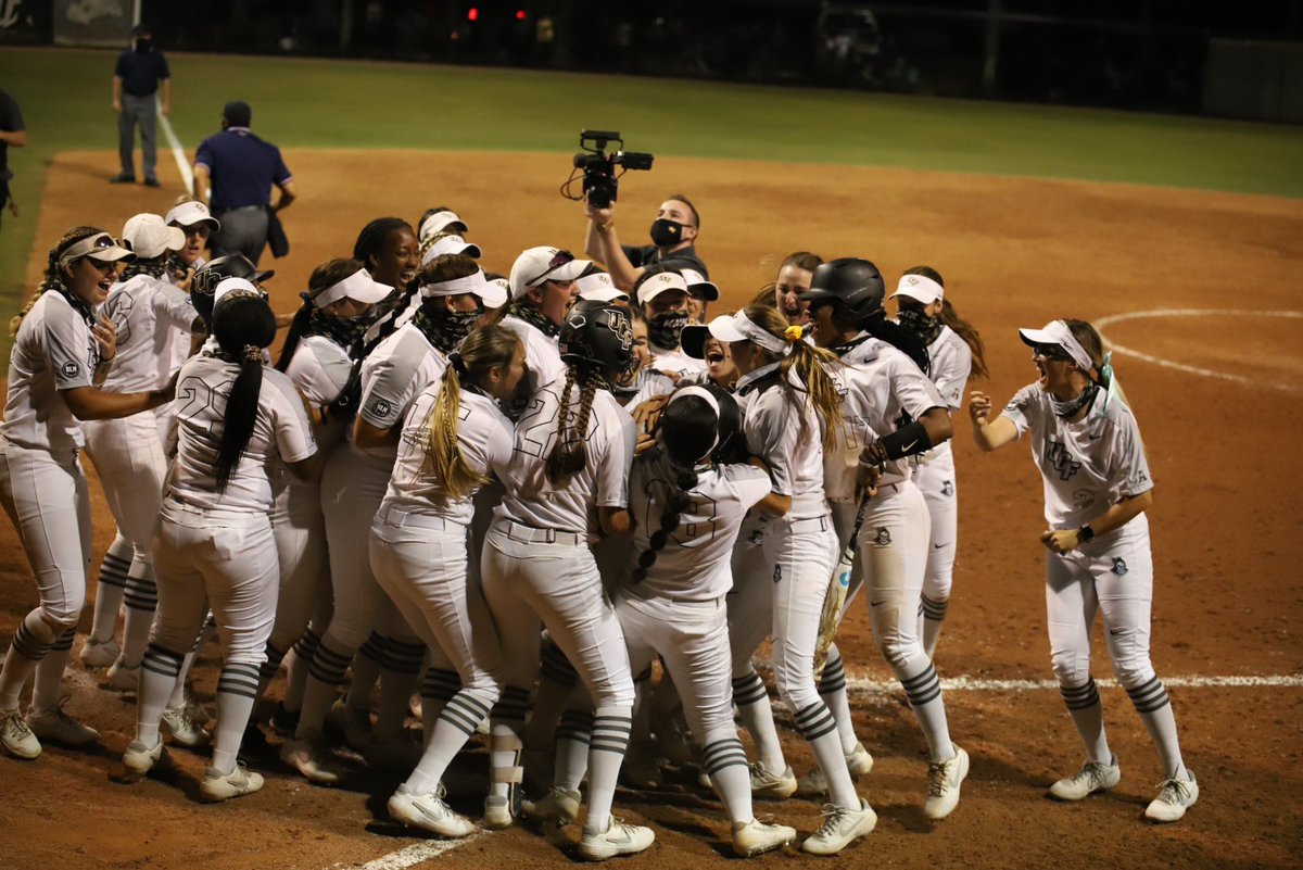 UCF_Softball's tweet photo. It just means more ⚔️ 

#ChargeOn https://t.co/AQKvRgpOBI