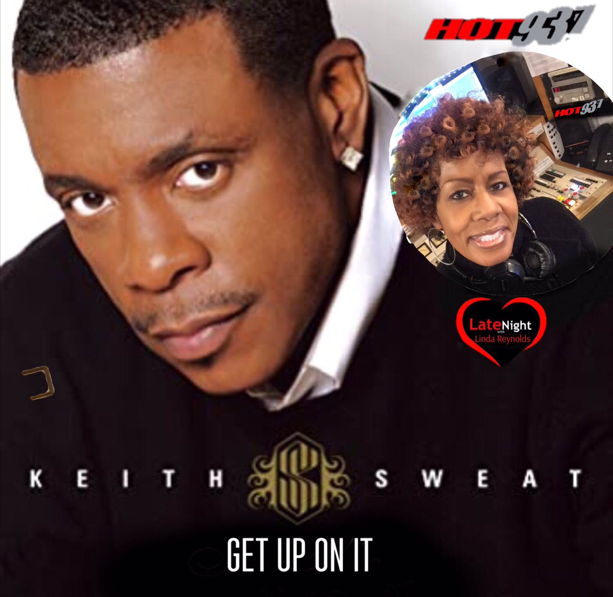 hot937's tweet photo. Join @LindaHot937 for #LateNightLove. Tonight at 10 p.m. she’ll begin with @OGKeithSweat #GetUpOnIt released in #1994. #LNLShoutOuts go to https://t.co/rboiPZHLa3 use the email link on #LindaReynoldsPage #ListenLive on the #FreeApp https://t.co/O8ctO7KtWk - Hot 93.7/WZMX #90sRnB https://t.co/V1HLNOcjf2