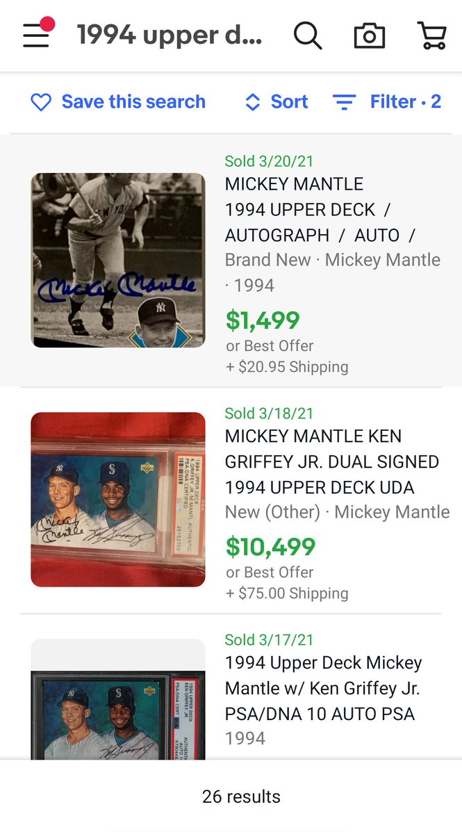jfranklin2678's tweet photo. This is now the most valuable card in my collection. I didn't even pay $1K for it. #Yankees #MickeyMantle #Collect #PCForLife https://t.co/shDIINHaas