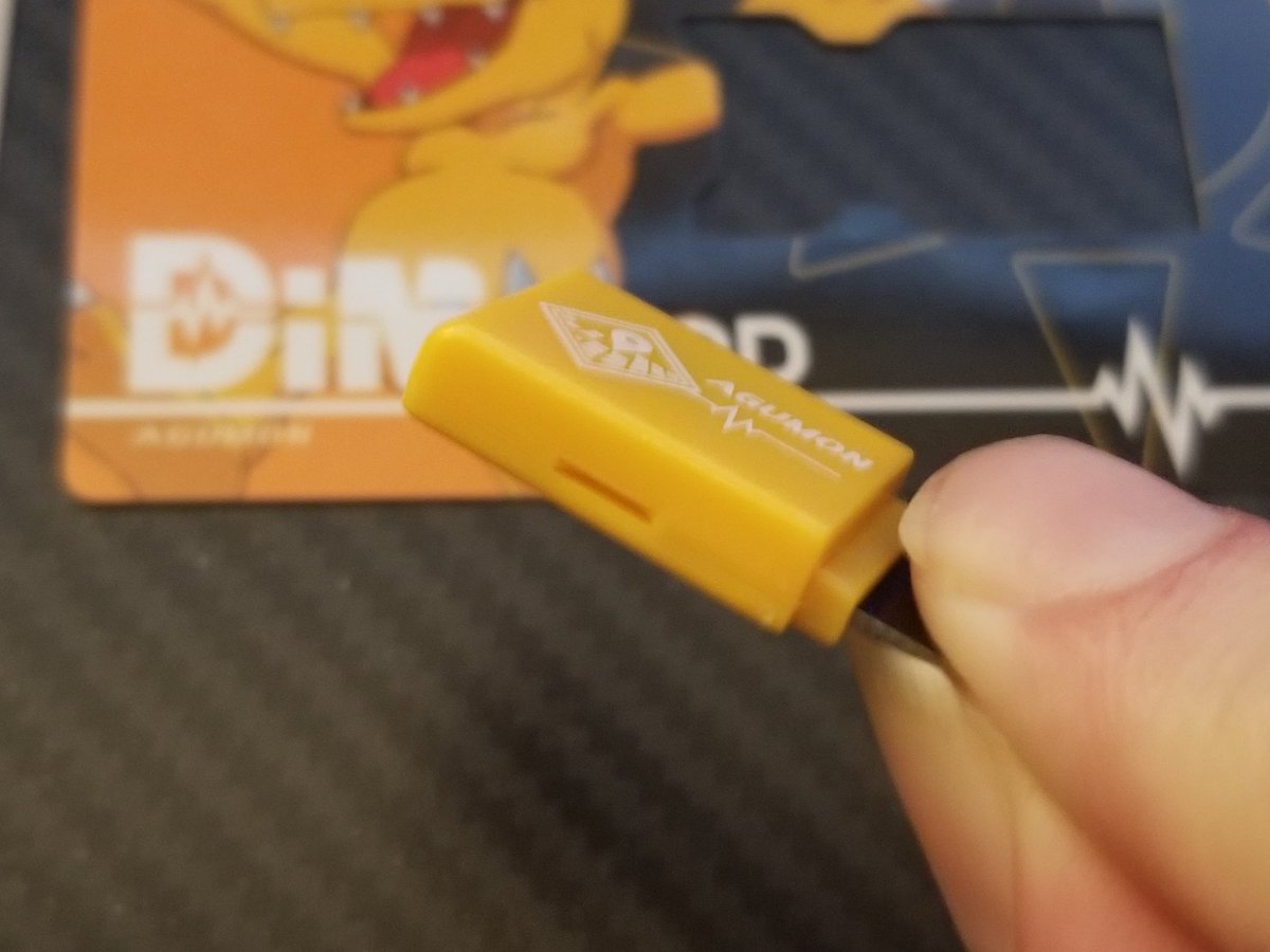 MadArtRaven's tweet photo. Digimon Vital Bracelet: Agumon DiM Card
Quick look at Agumon's DiM Card.
#Digimon #DigimonVitalBracelet #DigimonDiMCard #Agumon https://t.co/q8si55NI8W
