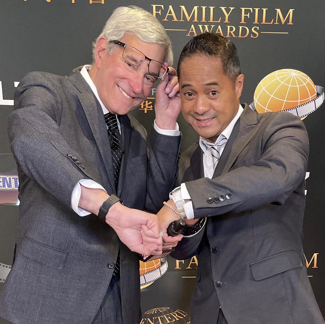 TyroneTann's tweet photo. 1 of the #BestHighlights 4Me2Nite Covering the 24th #FamilyFilmAwards, was Interviewing; #BobGale, the CoCreator, CoScreenwriter & Producer of, (InMyOpinion), 1 of theee #BestWritten & Original Trilogy Screenplays of #AllTime; #BackToTheFuture, which ReceivedThe #IconicFilmAward! https://t.co/mOkedB7aQv
