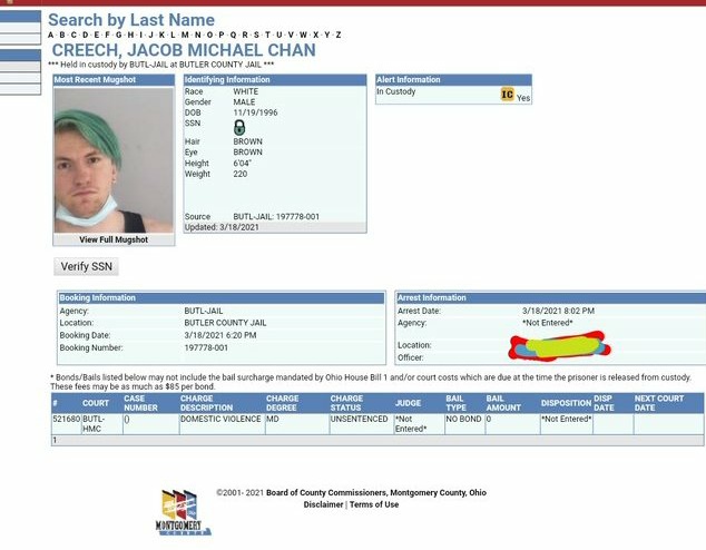 ApexMattMurdock's tweet photo. (1/2) am very late to posting this but this man was arrested for domestic abuse a couple of days ago, and there are claims from somebody in the community he attempted to groom them when they were a minor. Although I have no evidence for this, just take that with a grain of salt https://t.co/At0iT7auoc