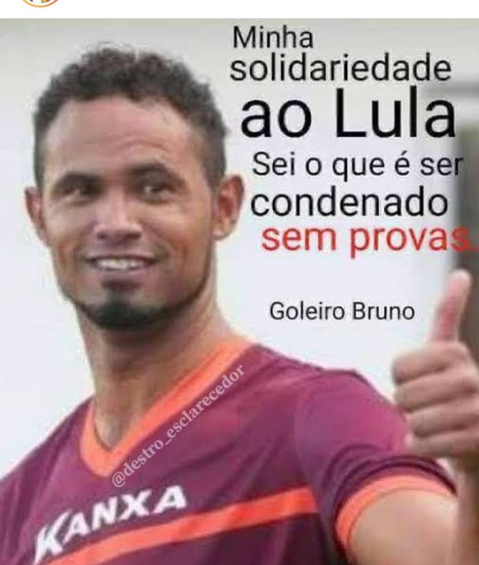 pode_mel's tweet photo. De inocente a cadeia ta cheia 
#LulaLivradoPeloSTF https://t.co/xsGY0Z0BdW