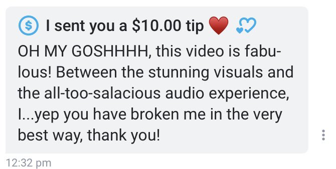 ✨THE REVIEWS ARE IN✨  I love hearing kind words about my new videos 🥺 Check the replies to snag this<a href="/tag/newprofilepic"class="tags"><span>#newprofilepic</span></a>