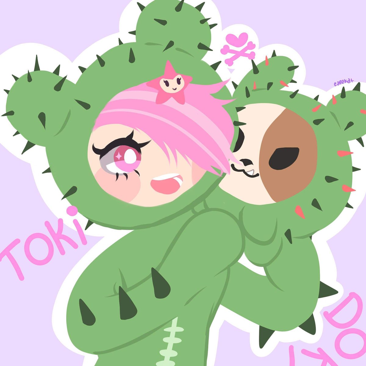 Capakatdraws's tweet photo. Some sandy fanart 
#tokidoki #artistontwitter #procreate https://t.co/rNAqPsYWxe