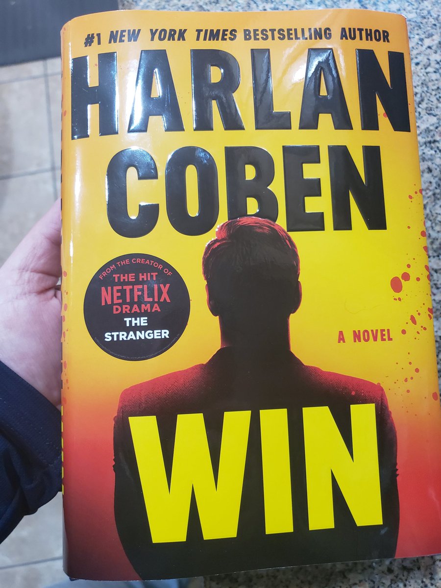 markpeterson22's tweet photo. See you tomorrow "Win" I'm done! @HarlanCoben Can't wait! https://t.co/n7Q9hcwvtc