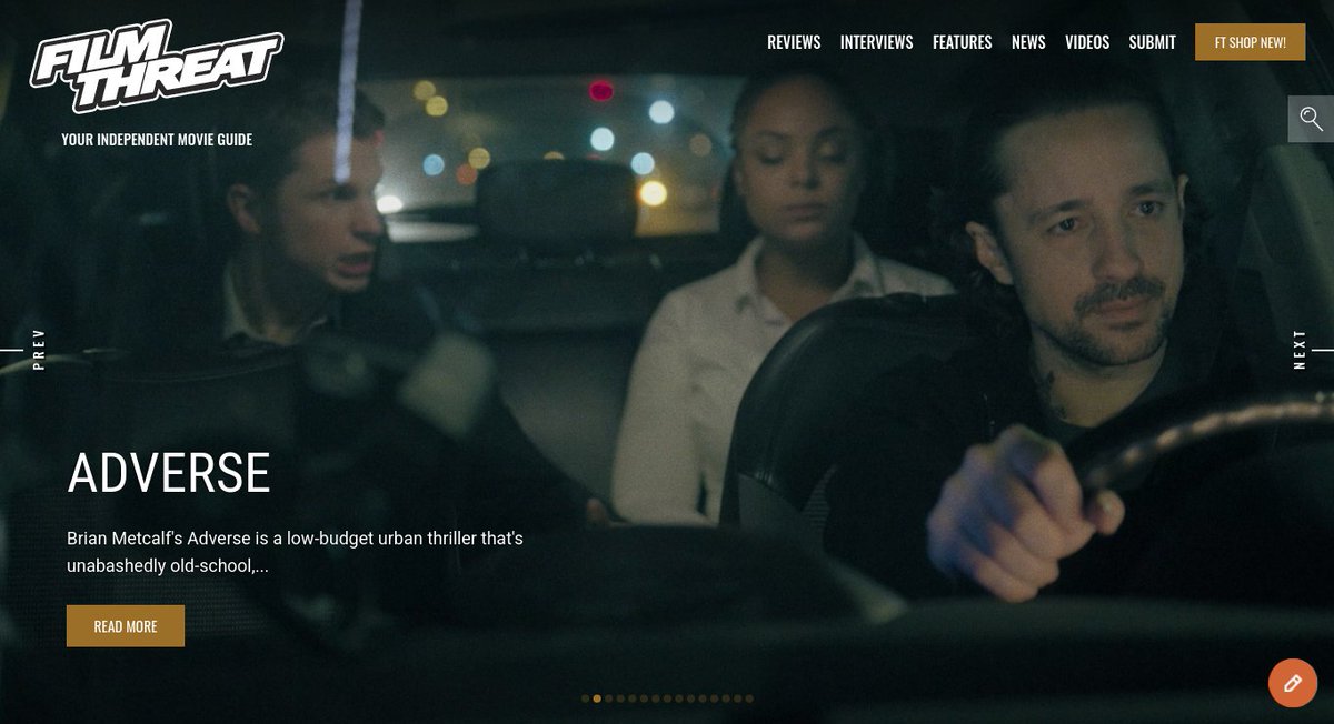 "...Rourke is the standout performance, enriching the role...with suppressed regret and ounces of vulnerability." Andrew Stover is not Adverse to watching old-school, throwback thrillers.
filmthreat.com/reviews/advers… #SupportIndieFilm #Adverse #Thriller