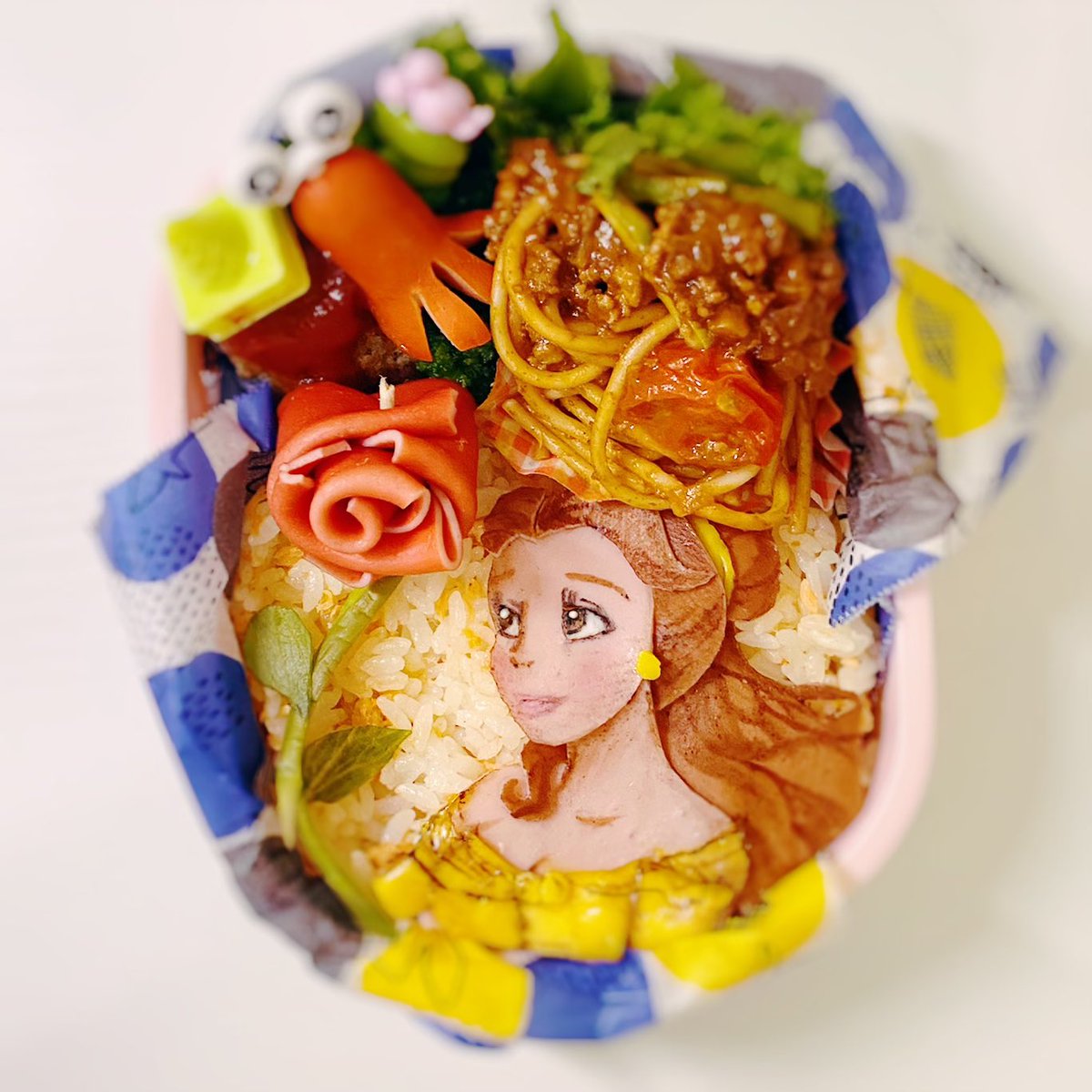 キャラ弁お兄ちゃん 今日の妹のお弁当 美女と野獣からベル 今日もありがとうございました T Co Xactzmd2uj シスコン キャラ弁 キャラ弁お兄ちゃん ベル 美女と野獣 Disney