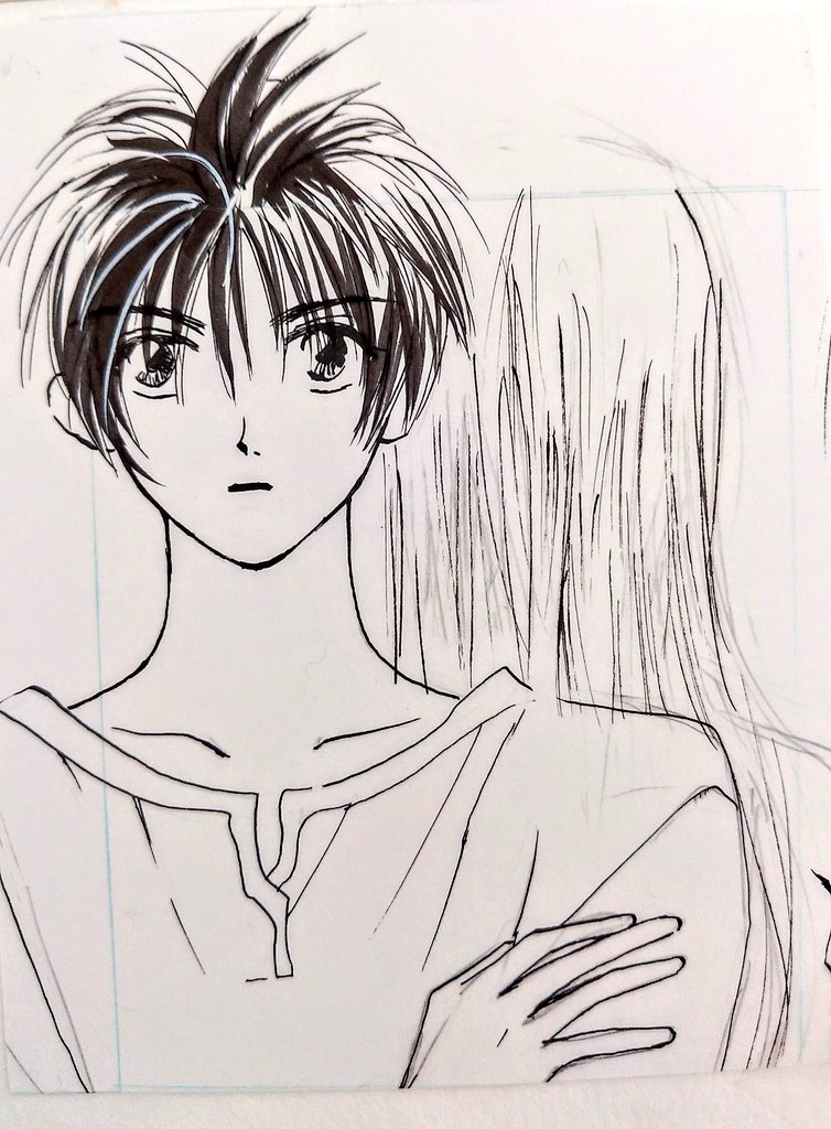 せっかくの25周年なら25年前の絵を貼れば良いじゃない?と思ったらあんまり1996年の絵がなかったです。いや、何処かに埋まってるな…。
Wジュリは1997年執筆。

右はデビュー作「リトルドリーマー」ボツ表紙になったやつです。 