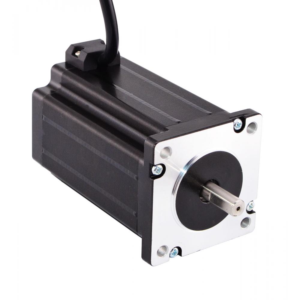 stepperonline's tweet photo. Dual Shaft Nema 24 Stepper Motor 4.2A 4Nm 60x60x100mm 4 Wires  #stepperonline #nema24steppermotor #steppermotor #STEPPERONLINE #Nema24  https://t.co/gLMr7kPDgX https://t.co/xEnwYfWNUr