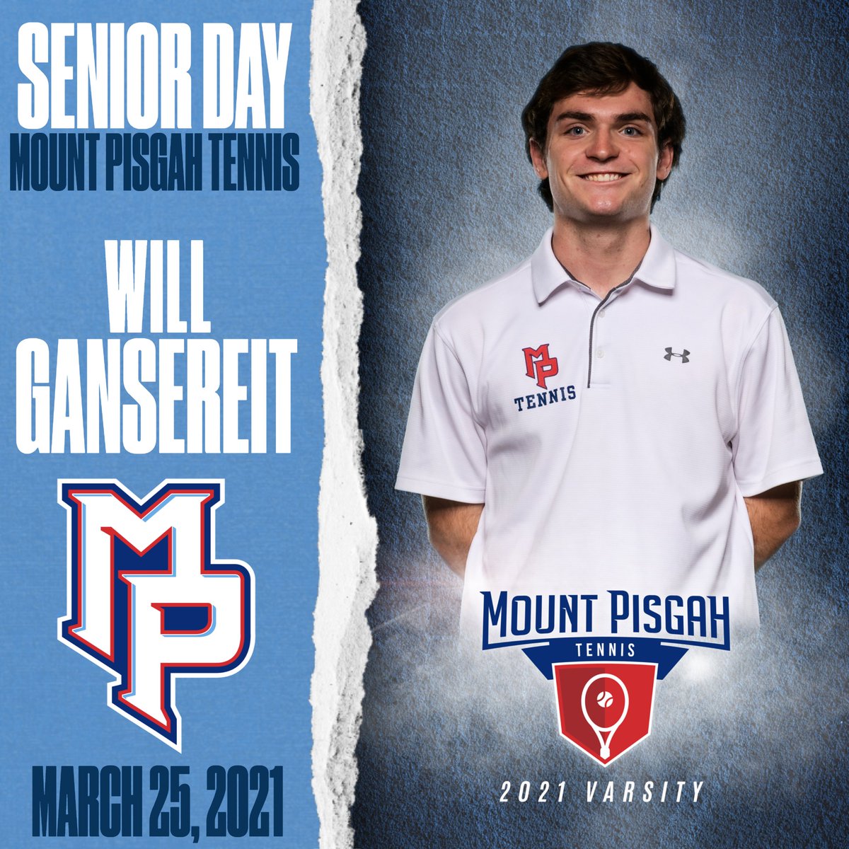 MPCSTennis's tweet photo. These senior boys have earned a well deserved Senior Day celebration! Country Club of Roswell at 3:45pm is the place to be, weather permitting. These four will play doubles vs. Fellowship. https://t.co/lWvFVGRIMn