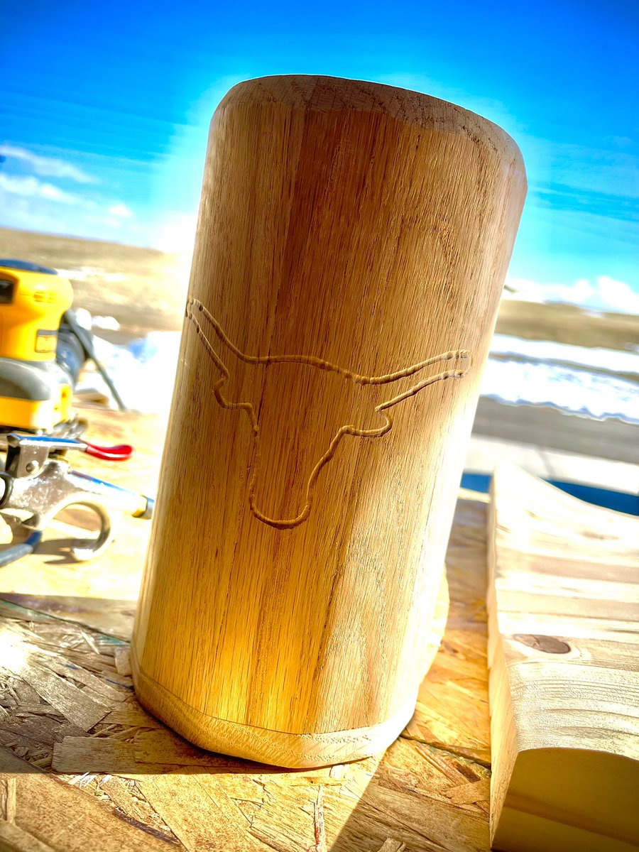 CJKopack's tweet photo. Been working on this thing for awhile now. I think I finally got it figured out. Any guesses on what it is?

#kopackdesigns #wyomingwoodworker #wyomingwoodturner #woodworkerofinstagram #handmade #wyomingmade #grabbingthebullbythehorns https://t.co/KeDDvynvEt