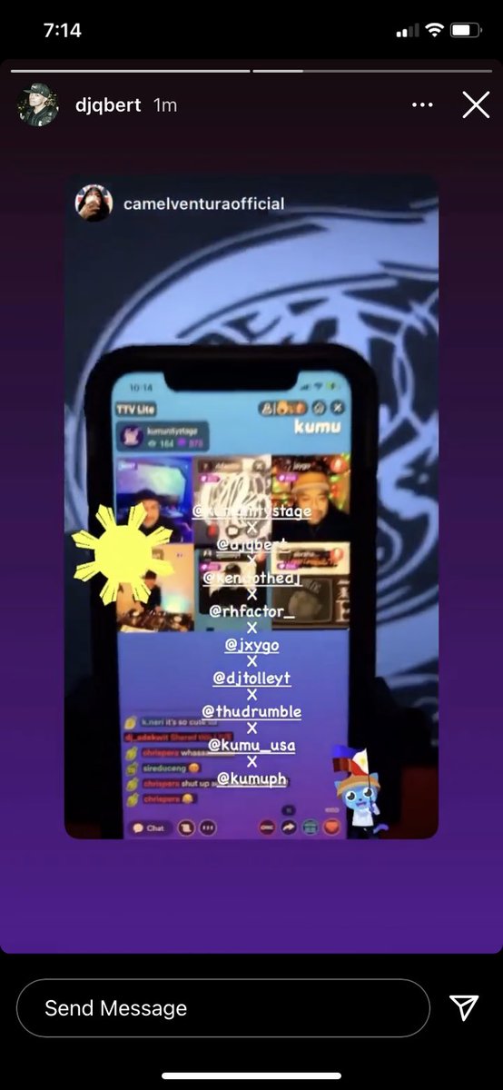 DRUMZBRAND's tweet photo. What an honor it’s been to be apart of #TURNTABLETV W/ Our @Mixsterious Crew @RHFACTOR @CamelVentura on the Visuals📺 @DJQbert & @KendotheDJ AS OUR HOST W/ #thefreshcrew #thudrumble #KUMU #KUMU_APP https://t.co/tmCHAOLe8Z