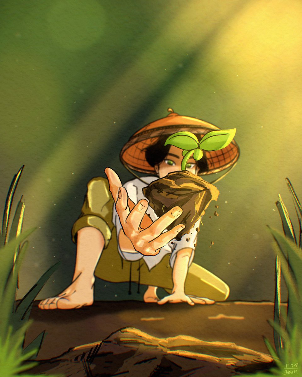 bnanartz's tweet photo. if kiyo was a rice farmer

#lok #atla #oc #fanart https://t.co/HNtZ3bcm0W