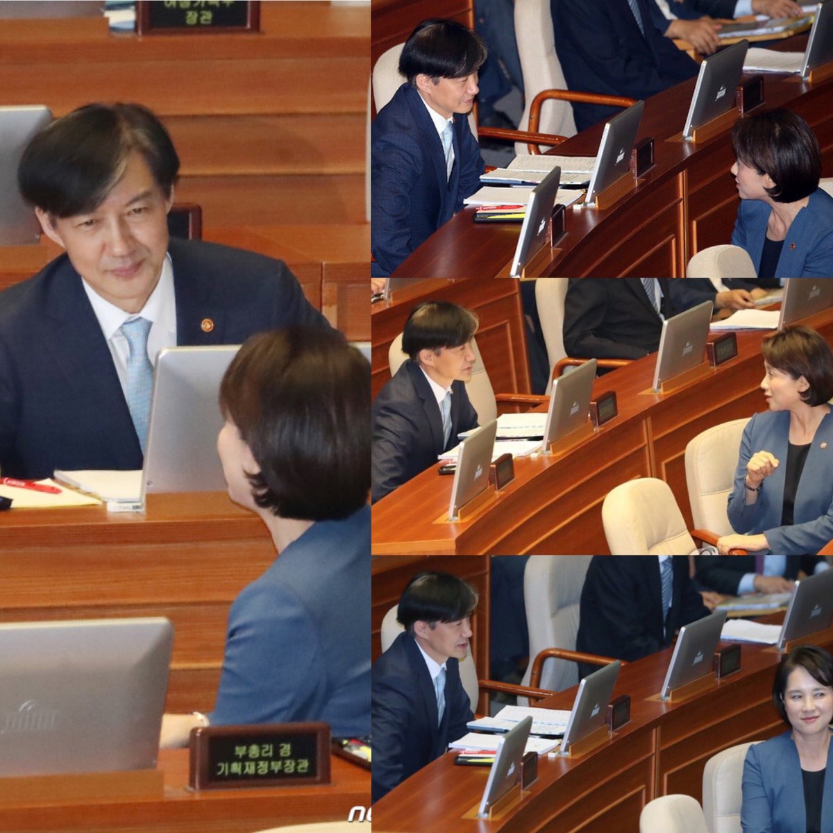 그때,
장관님의 이런 따뜻한 눈길을 받았던 
정부 인사가 있었습니다.