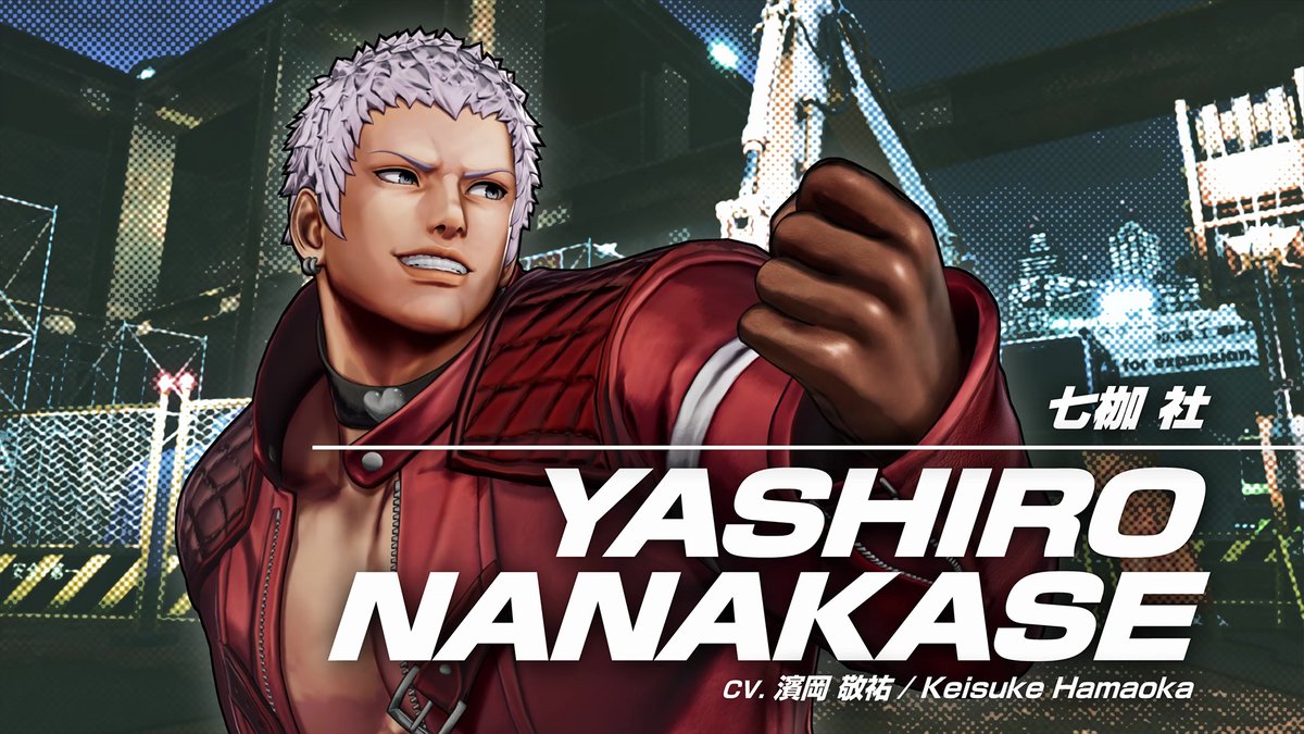 SNKPofficial's tweet photo. 【KOF XV】
It's been 19 years since this brawler threw fists back in KOF 2002.
Everyone, please give a warm welcome to the leader of the Four Heavenly Kings, YASHIRO NANAKASE!

Here’s the character reveal trailer for YASHIRO NANAKASE!
https://t.co/CN2HfeSQHM

#SNK #KOF #KOF15 https://t.co/9g2Cvqq2U8
