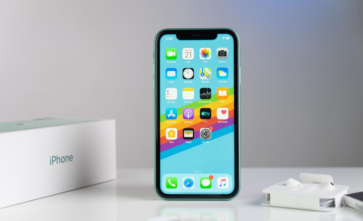 CellphoneSvn's tweet photo. 💥 iPhone 11 được trang bị chip Apple A13 Bionic, 2 camera sau 12MP+12MP, camera selfie 12MP, pin 3110 mAh và màn hình 6.1 inch Liquid Retina. iPhone 11 VN/A giá rẻ chỉ từ 6 triệu tại CellphoneS

➡️ https://t.co/BpH6IgoGn9

-------
#CellphoneS #iPhone #iPhone11 https://t.co/1X7dCC3ZXS