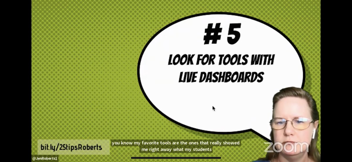 KaliSlusser's tweet image. @JenRoberts1 loved your #SpringCUE21 presentation!!  🥰