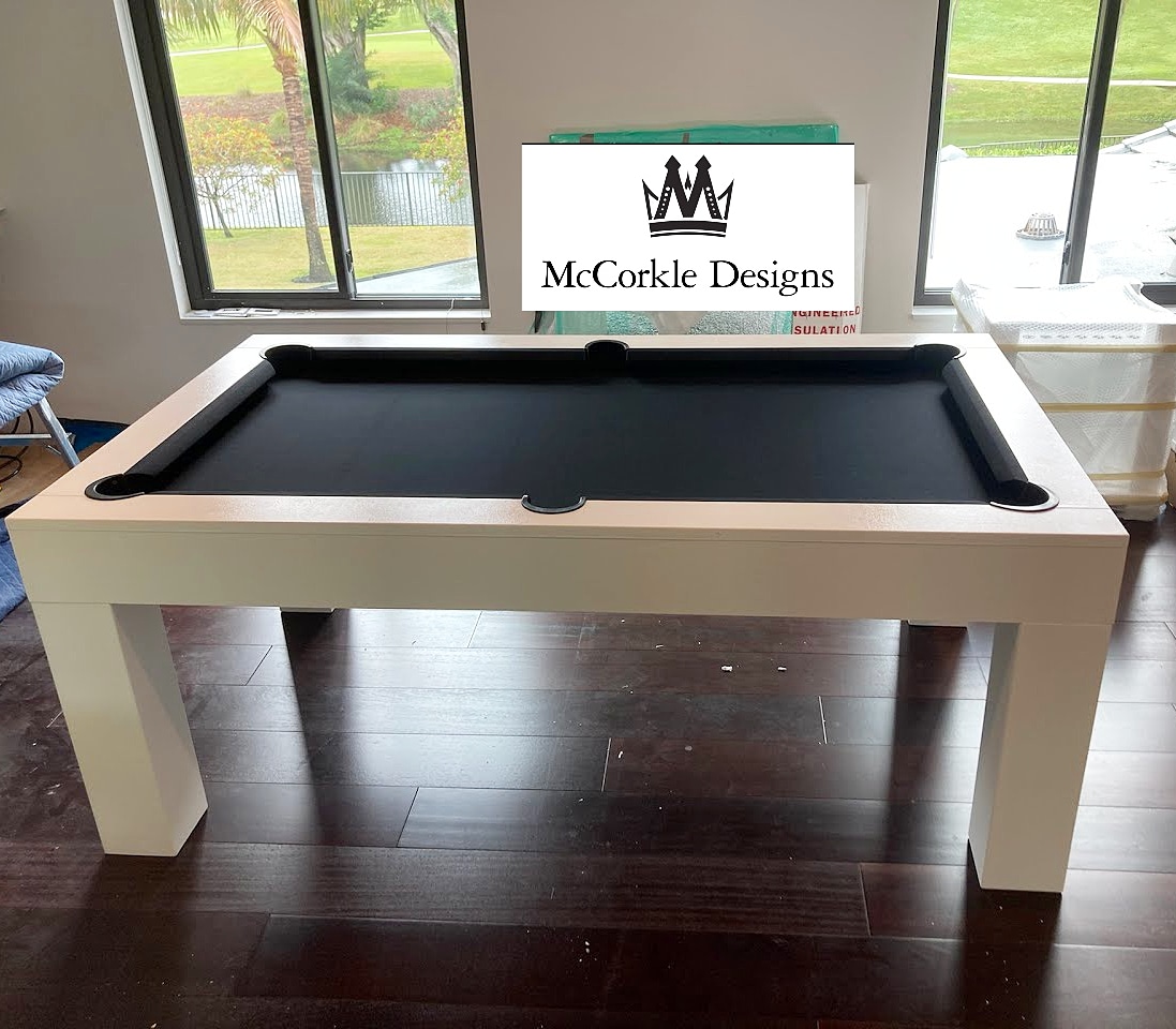 McCorkleDesigns's tweet photo. ConTessa #billiards #pooltable #Black #felt #All #white #finish #design #furniture #homedecor #modern #contemporary #steampunk #wood #company #penthouse #suite #studiolife #events #production #customfurniture #mccorkledesigns https://t.co/k0zxkFuOru https://t.co/P54w3x0nIS