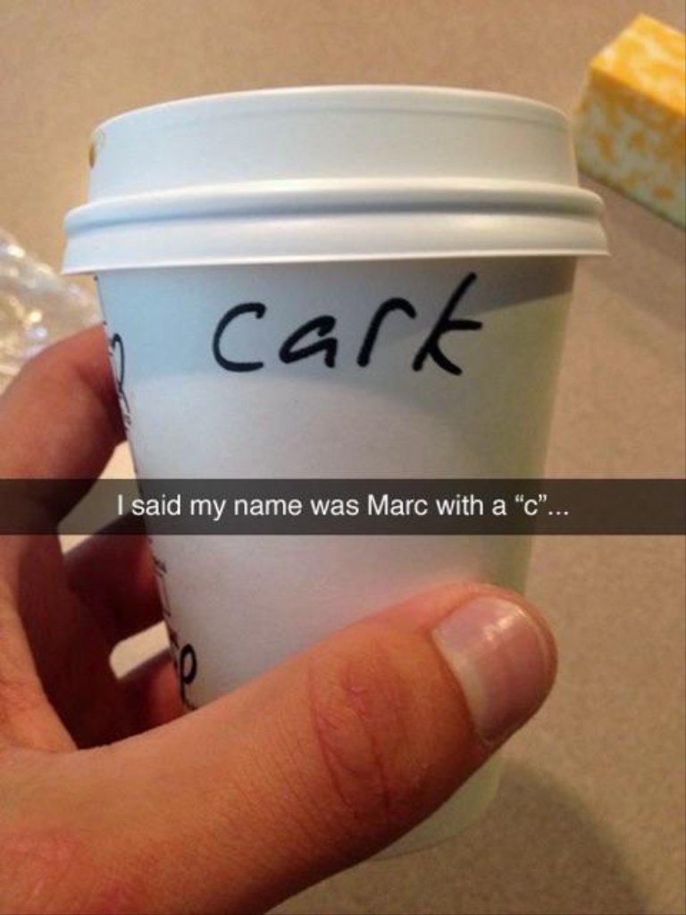 Shellzie661's tweet photo. I am dying over @Starbucks name fails.  🤣😂

#NameFails https://t.co/3VwZe7fnzM
