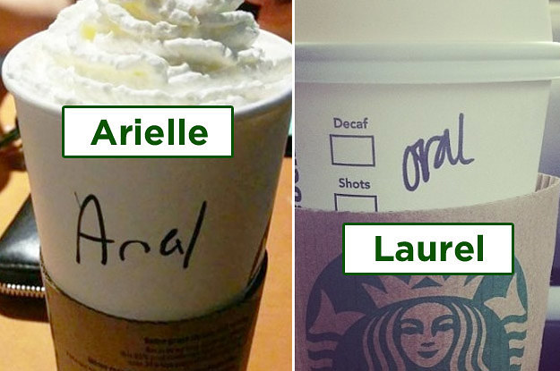 Shellzie661's tweet photo. I am dying over @Starbucks name fails.  🤣😂

#NameFails https://t.co/3VwZe7fnzM