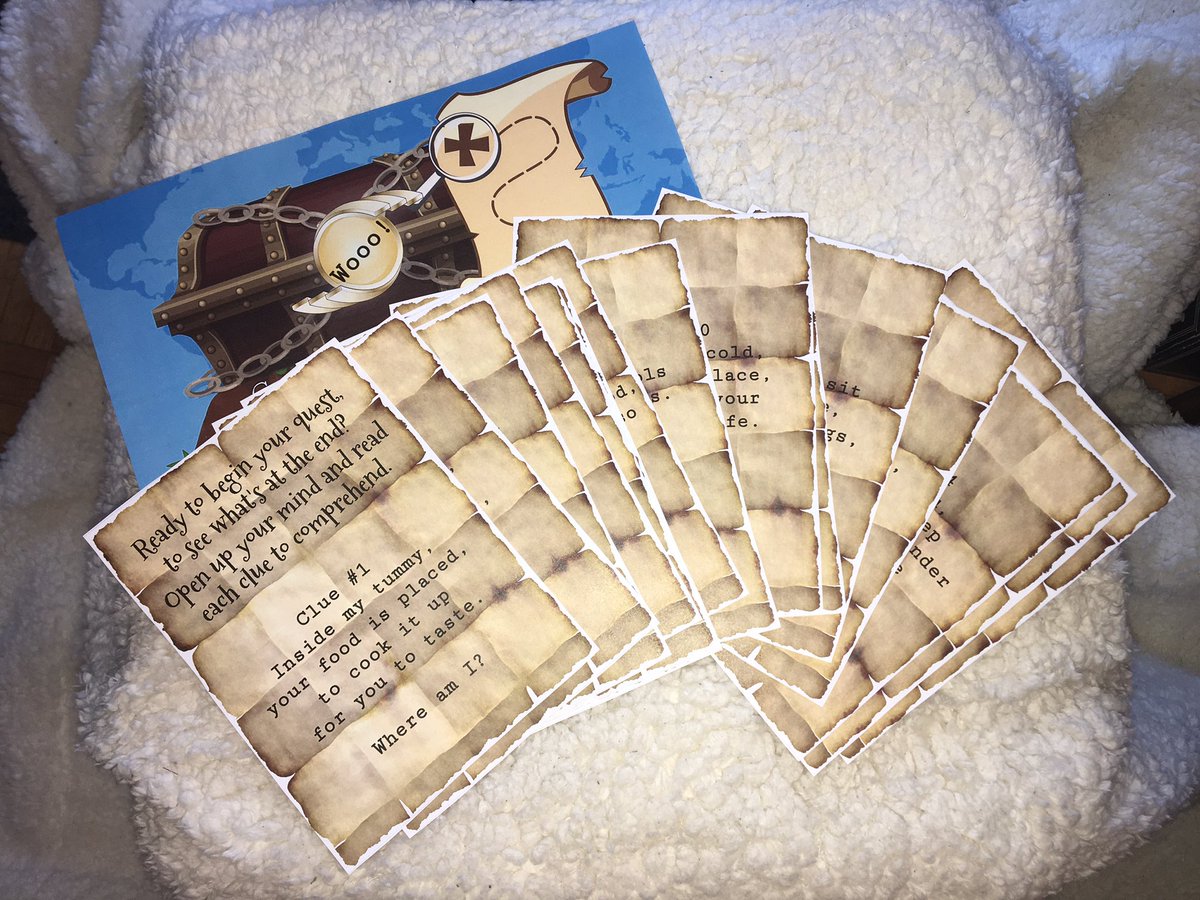 TAMillennial's tweet photo. I created The Treasure Hunt to follow my mother’s footsteps. She used to make the best hunts for my brother &amp; I to do. Every clue rhymed, every clue looked amazing &amp; there was always something exciting waiting at the end. Find a free treasure hunt giveaway https://t.co/4GuIflAbLs https://t.co/jKkSrPCH1p