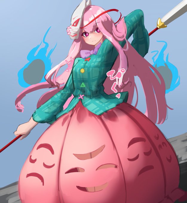 [skeb]膨乳こころちゃん 