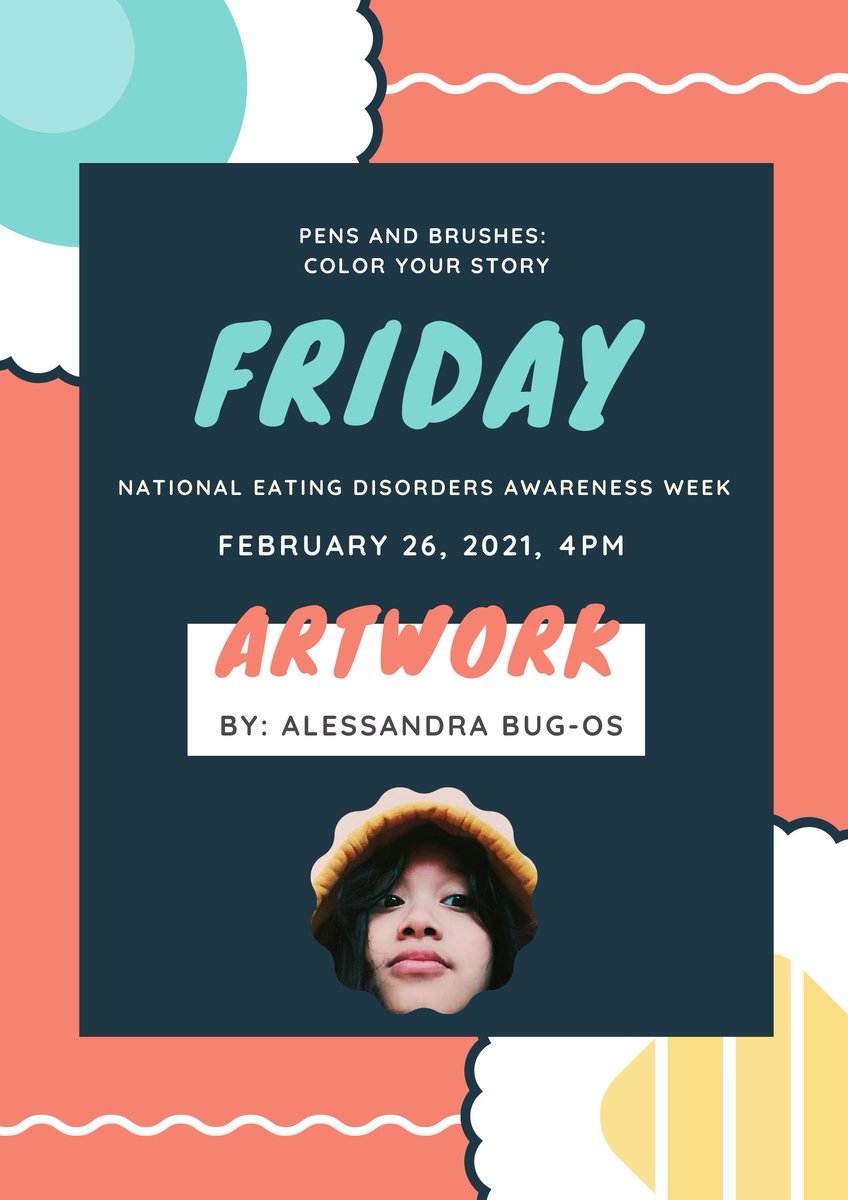 PensYour's tweet photo. Here's a little recap for the week themed with relation to eating disorders.

Date: FEB. 22-26, 2021
Theme phrase: '"A demand on the body, one can't quite understand. Time to be aware and alert, so we can withstand."

link in bio

#eatingdisordertwt #poetry #shortstory #artwork https://t.co/tOgpbwA3ZU