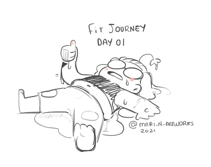 Workout is good, they say ;w; 
