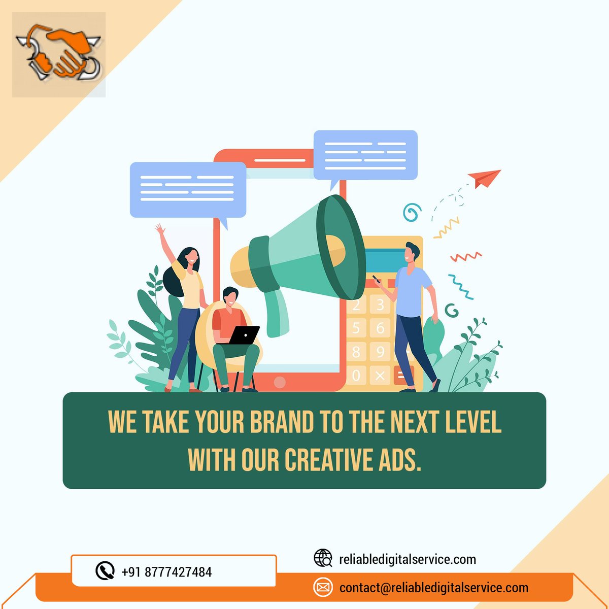 DigitalReliable's tweet photo. We take your #brand to the next level with our creative #ads 
#reliabledigitalservice https://t.co/5QcuFMvvXq